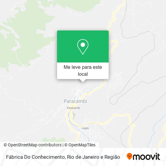 Fábrica Do Conhecimento mapa
