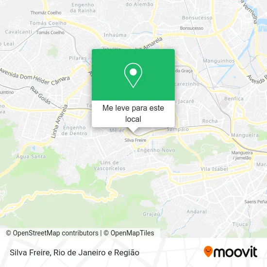 Silva Freire mapa
