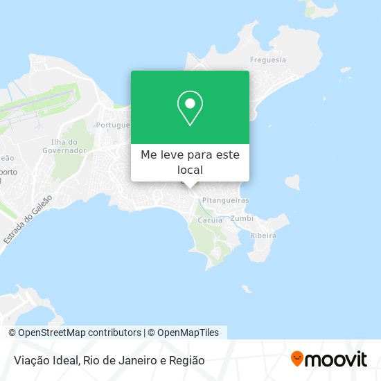 Viação Ideal mapa