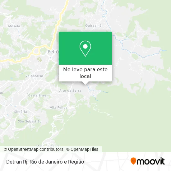 Detran Rj mapa