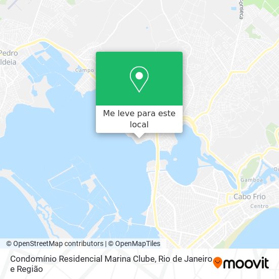 Condomínio Residencial Marina Clube mapa
