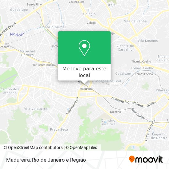 Madureira mapa