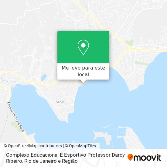 Complexo Educacional E Esportivo Professor Darcy Ribeiro mapa