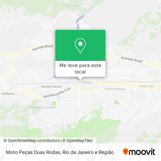 Moto Peças Duas Rodas mapa