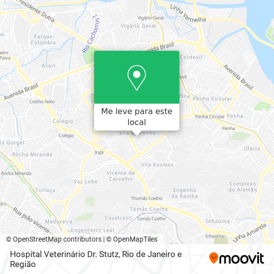 Hospital Veterinário Dr. Stutz mapa
