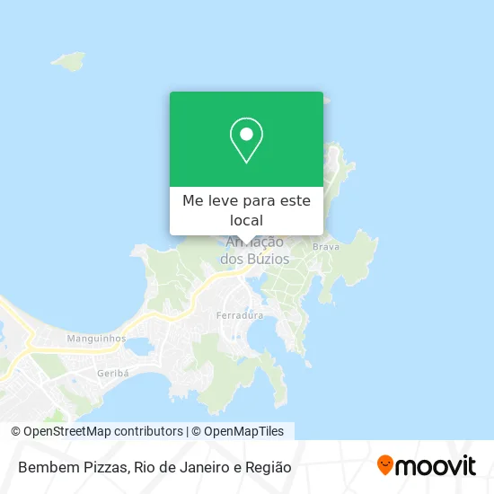 Bembem Pizzas mapa