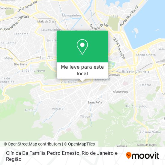 Clínica Da Família Pedro Ernesto mapa