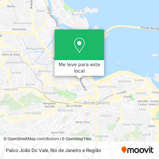 Palco João Do Vale mapa