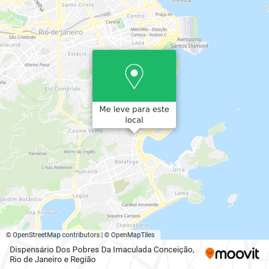 Dispensário Dos Pobres Da Imaculada Conceição mapa