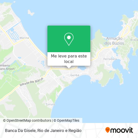 Banca Da Gisele mapa