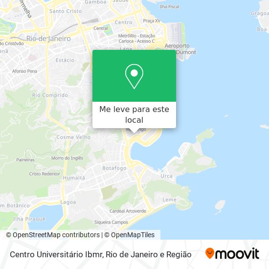 Centro Universitário Ibmr mapa
