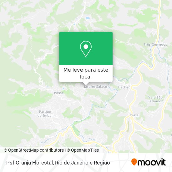 Psf Granja Florestal mapa