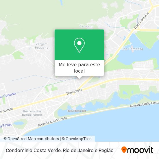 Condomínio Costa Verde mapa