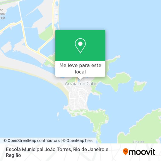 Escola Municipal João Torres mapa