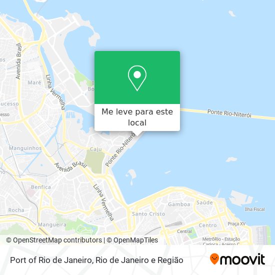 Port of Rio de Janeiro mapa