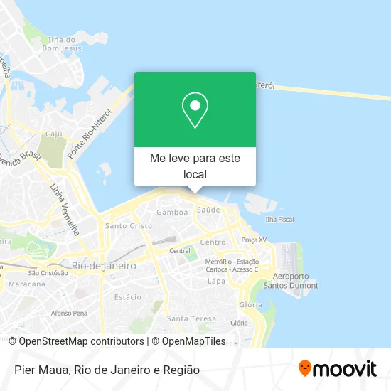 Pier Maua mapa
