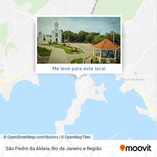 São Pedro da Aldeia mapa