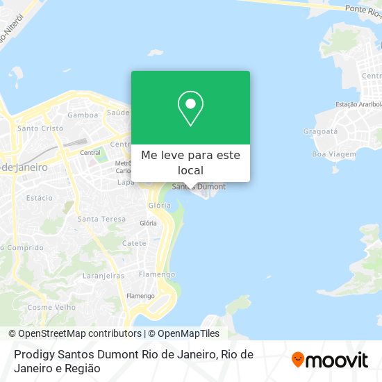 Prodigy Santos Dumont Rio de Janeiro mapa