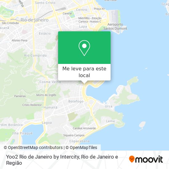 Yoo2 Rio de Janeiro by Intercity mapa
