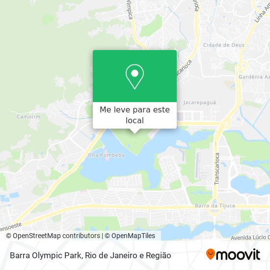 Barra Olympic Park mapa