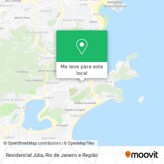 Residencial Júlia mapa