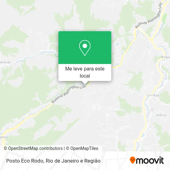 Posto Eco Rodo mapa