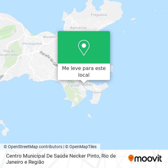 Centro Municipal De Saúde Necker Pinto mapa
