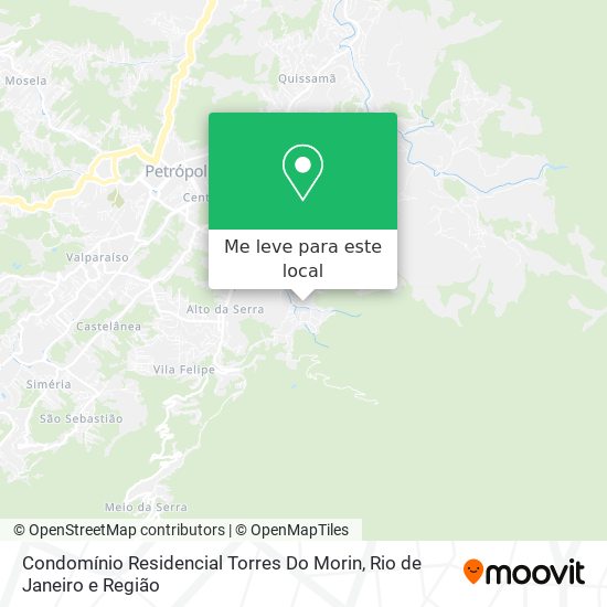 Condomínio Residencial Torres Do Morin mapa