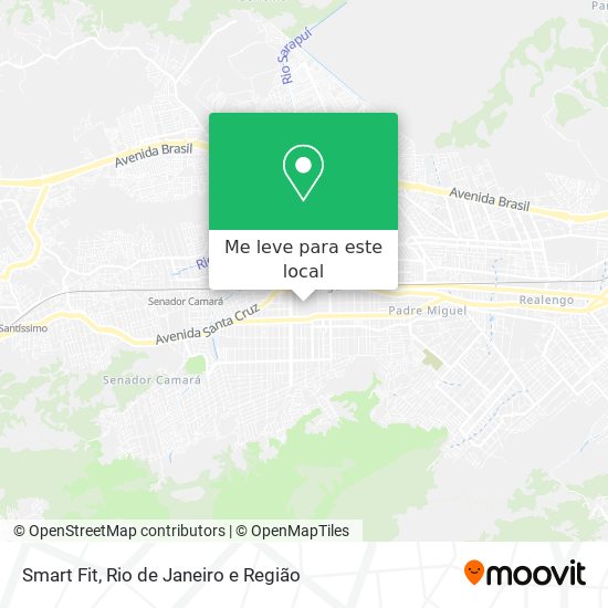 Smart Fit mapa