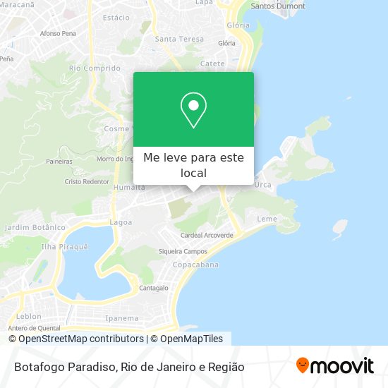 Botafogo Paradiso mapa