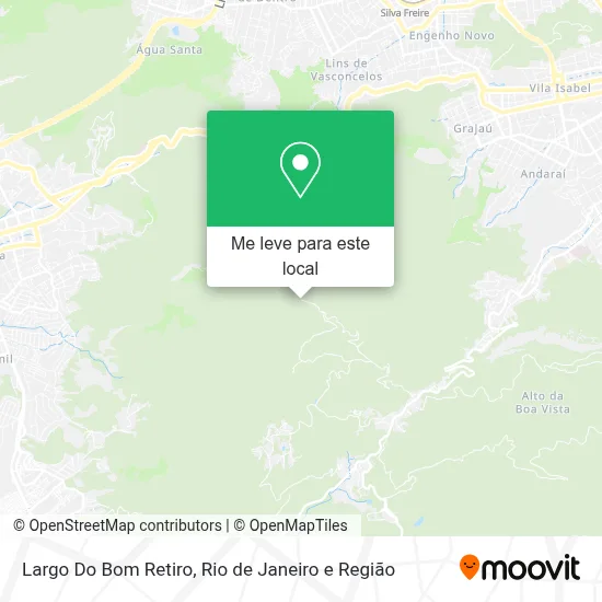 Largo Do Bom Retiro mapa