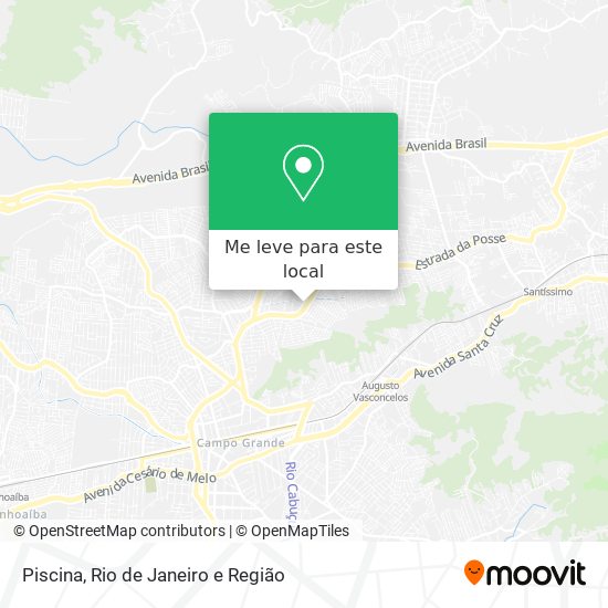 Piscina mapa
