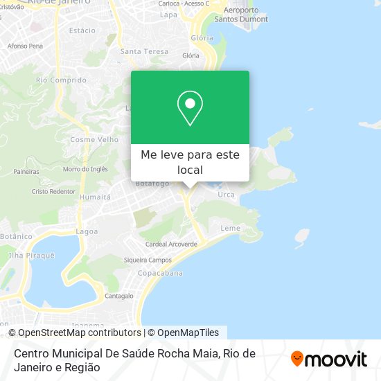 Centro Municipal De Saúde Rocha Maia mapa
