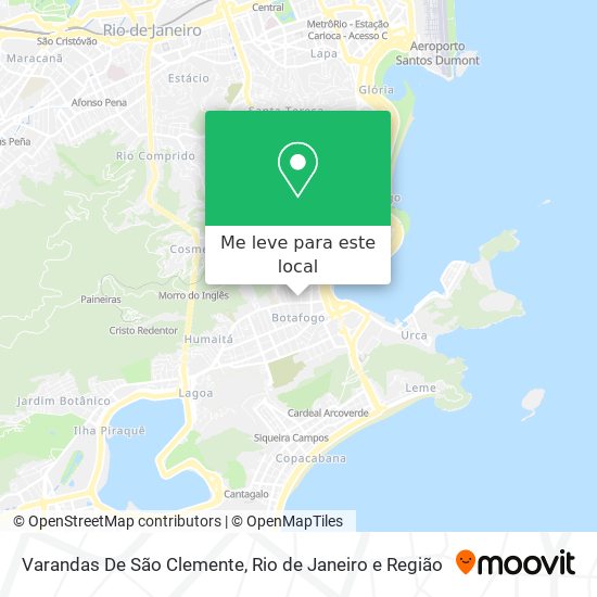 Varandas De São Clemente mapa