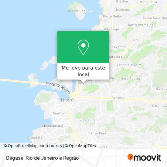 Degase mapa