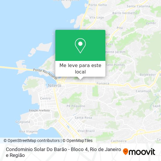 Condomínio Solar Do Barão - Bloco 4 mapa