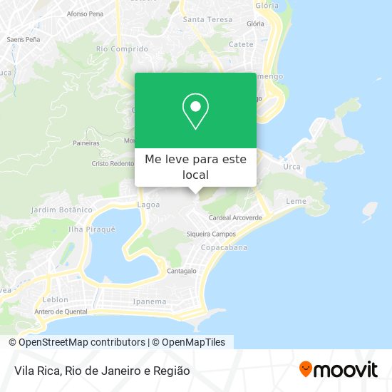 Vila Rica mapa