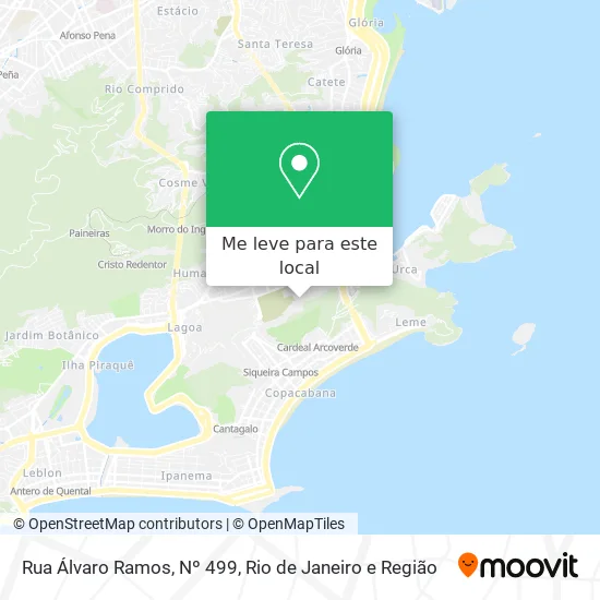 Rua Álvaro Ramos, Nº 499 mapa