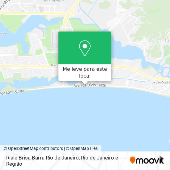 Riale Brisa Barra Rio de Janeiro mapa