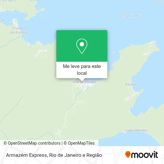 Armazém Express mapa