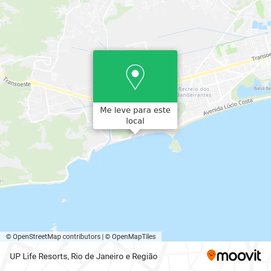 UP Life Resorts mapa