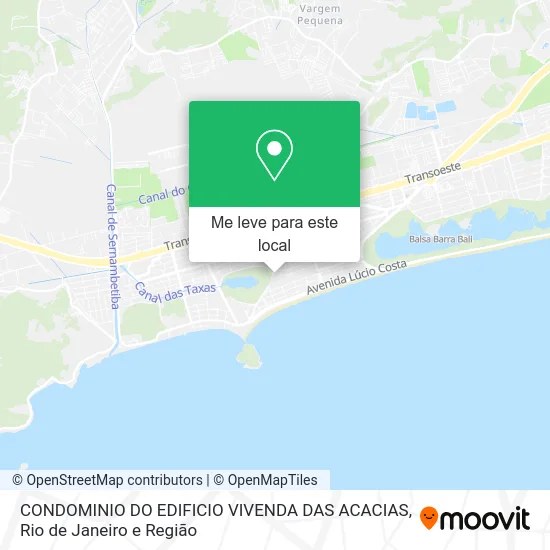 CONDOMINIO DO EDIFICIO VIVENDA DAS ACACIAS mapa