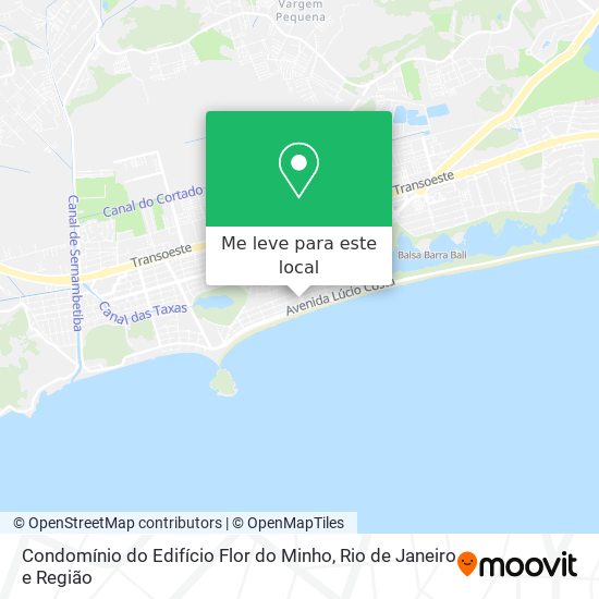 Condomínio do Edifício Flor do Minho mapa