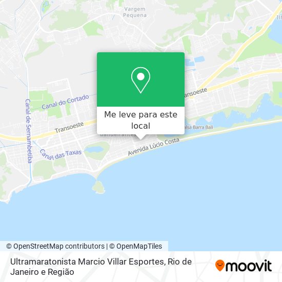 Ultramaratonista Marcio Villar Esportes mapa