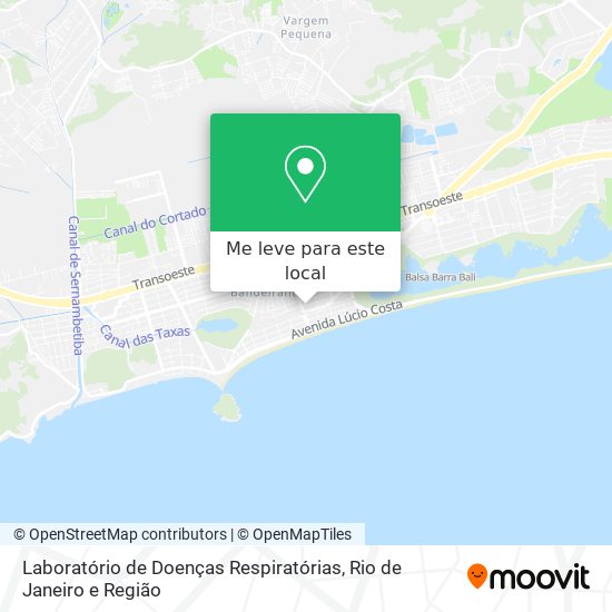 Laboratório de Doenças Respiratórias mapa