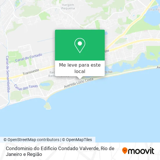 Condominio do Edificio Condado Valverde mapa