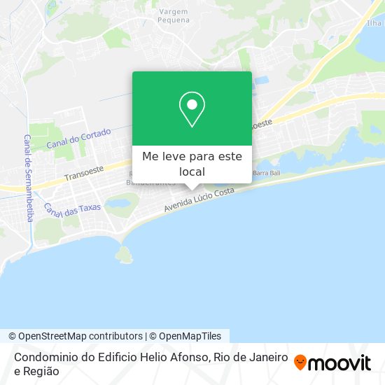 Condominio do Edificio Helio Afonso mapa
