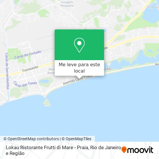 Lokau Ristorante Frutti di Mare - Praia mapa