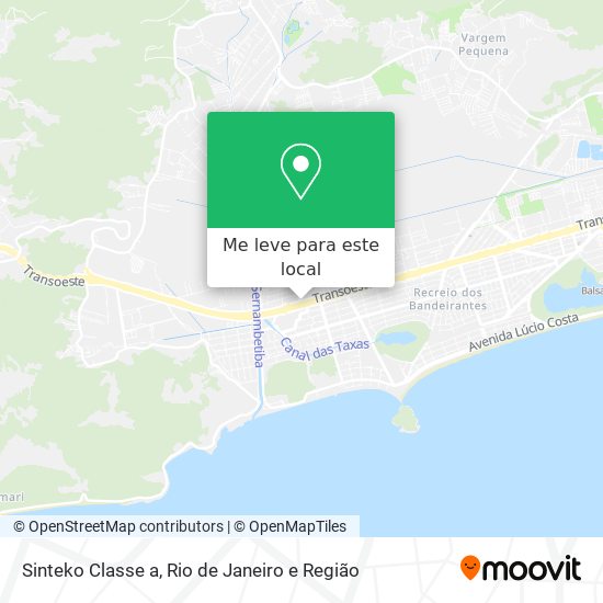 Sinteko Classe a mapa