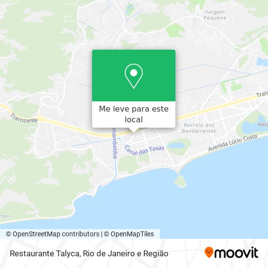Restaurante Talyca mapa